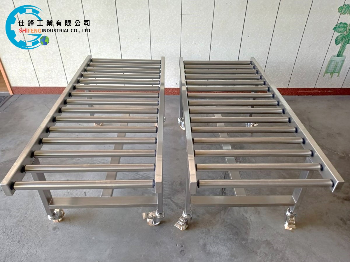 不鏽鋼無動力滾筒輸送機
