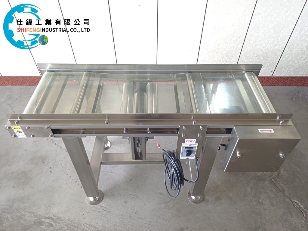 不銹鋼透明皮帶平面輸送機&客戶案例二