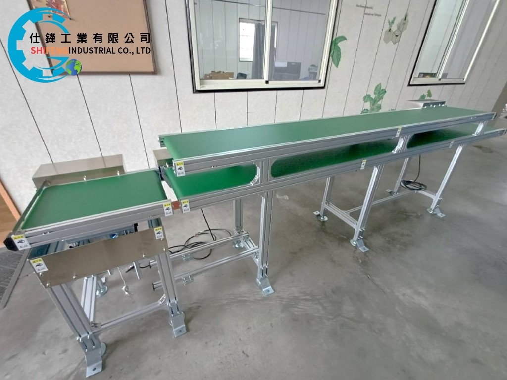 鋁擠型皮帶式雙層輸送機&客戶案例三