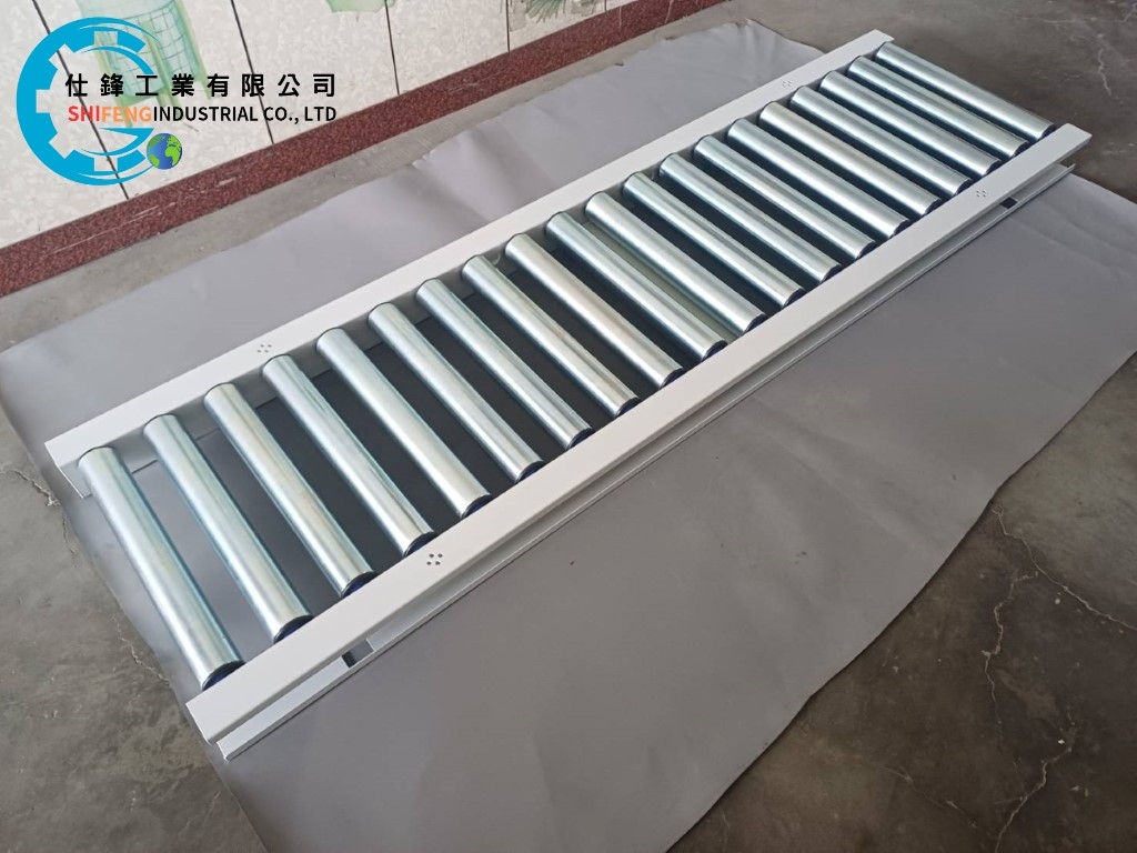 鋼鈑烤漆無動力滾筒輸送機&客戶案例十五