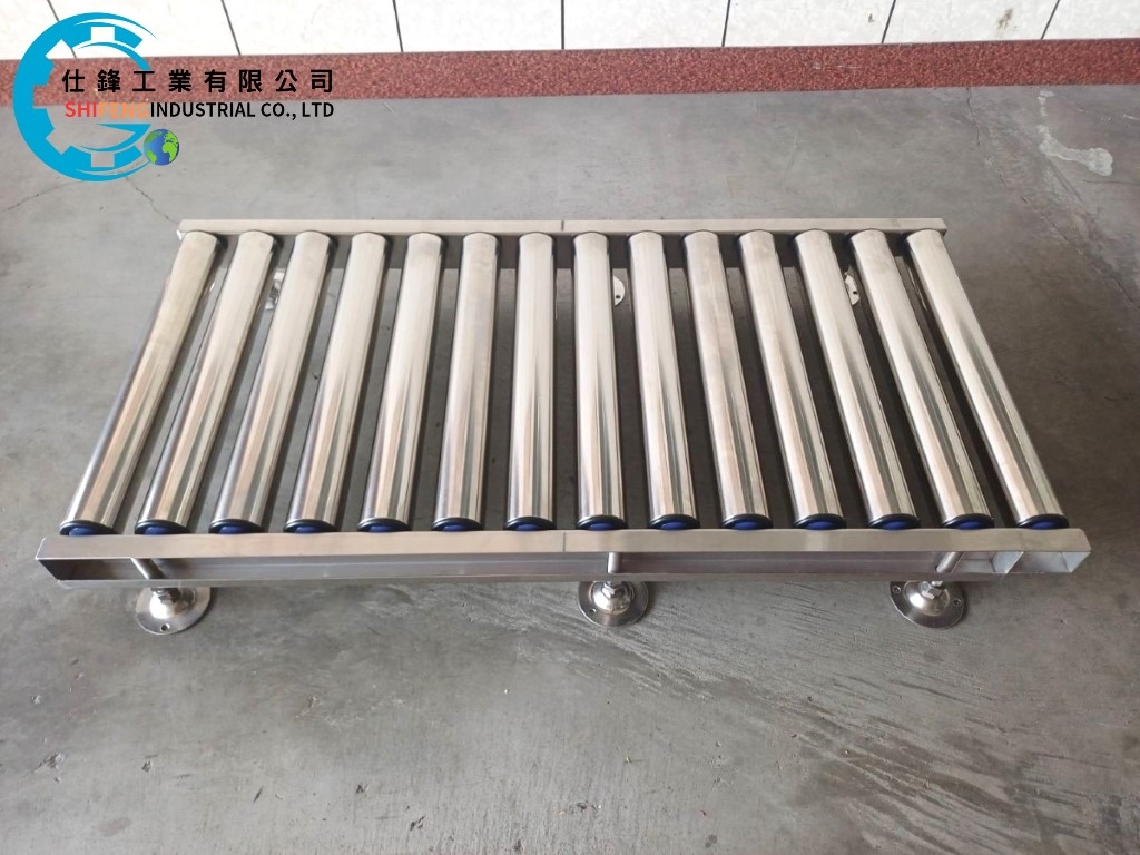 不鏽鋼無動力滾筒輸送機&客戶案例五